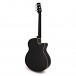 Student Left Handed Acoustic Guitar by Gear4music, Black