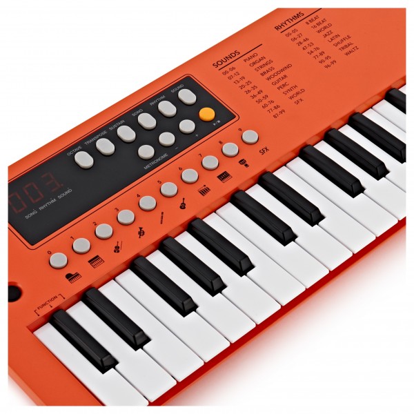 VISIONKEY-1 37 Key Mini Keyboard by Gear4music, Orange