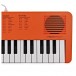 VISIONKEY-1 37 Key Mini Keyboard by Gear4music, Orange
