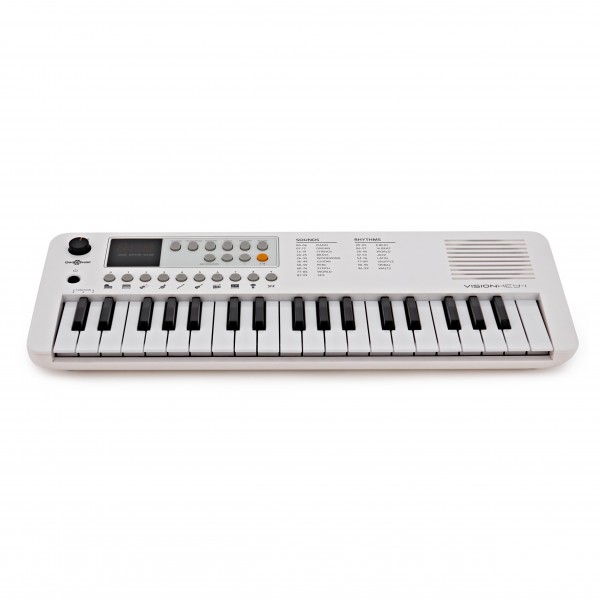 VISIONKEY-1 37 Key Mini Keyboard by Gear4music, White