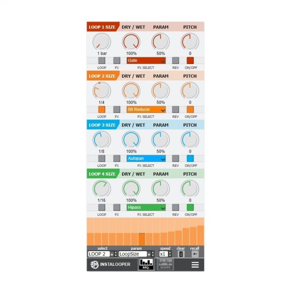 Audio Blast InstaLooper3 - Step Sequencer