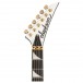 Jackson Concept Series Rhoads RR24 HS, White with Black Pinstripes Headstock Front