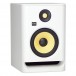 KRK ROKIT RP7 G4 Studio Monitors, Pair with Isolation Pads, White - Right Side