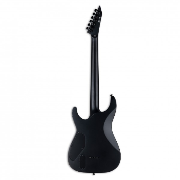 ESP LTD MH-1000 Baritone, Black Satin back