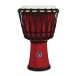 LP Djembe World 7-inch Rope Tuned Circle Red