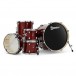 Premier Powerhouse 20” 5pc Drum Kit, Red Groove