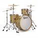 Premier Genista 24” 3pc Maple Shell Pack, Bright Gold Sparkle