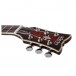 Schecter Solo-II Supreme, Cat's Eye Black Burst headstock