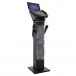 Easy Karaoke Bluetooth Karaoke System with Speaker Pedestal & 2 Mics - Pedestal, Angled