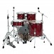 Premier XPK 22” 5pc Drum Kit, Translucent Ruby