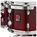 Premier XPK 22” 5pc Drum Kit, Translucent Ruby