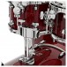 Premier XPK 22” 5pc Drum Kit, Translucent Ruby