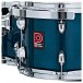 Premier XPK 22” 5pc Drum Kit, Translucent Sapphire