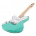 Seattle Left Handed Electric Guitar by Gear4music, Seafoam Green