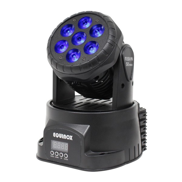 Equinox Fusion 50 MKIII Moving Head - Angle, Blue