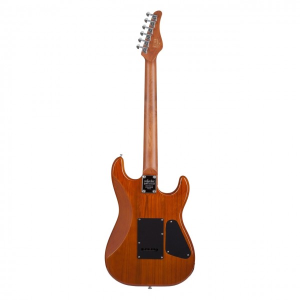 Schecter Traditional Van Nuys Ash Left-Handed, Gloss Natural Back