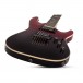 Schecter Omen Extreme-6, Black Red Fade