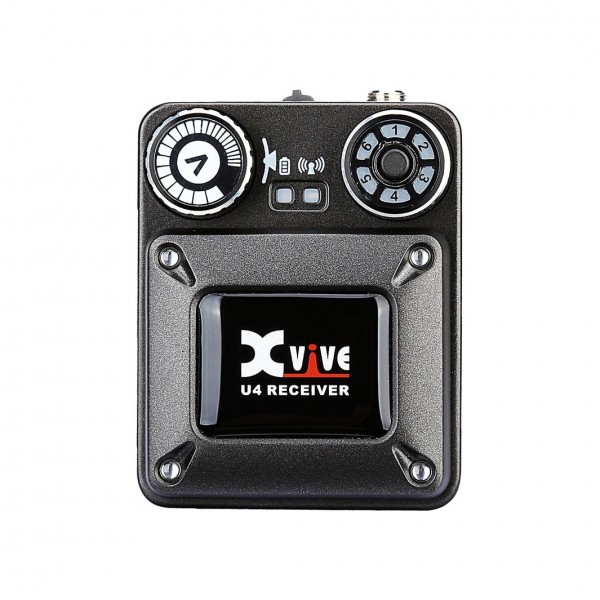 Xvive U4 Wireless In-Ear Monitor System with 2 Receivers - Receiver, Front