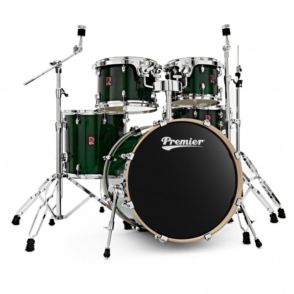 Premier XPK 20" 5pc Drum Kit, Emerald Green