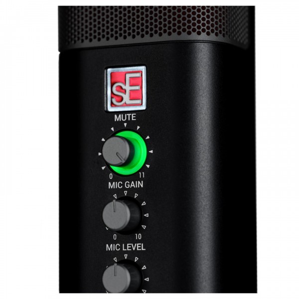 sE Electronics NEOM USB Condenser Microphone - Controls