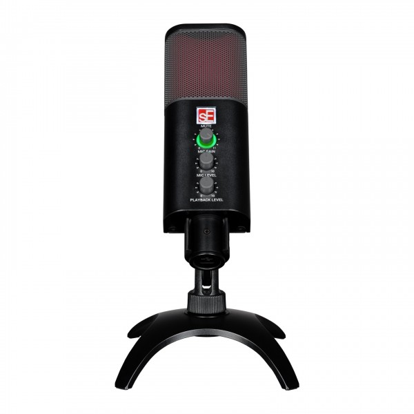 sE Electronics NEOM USB Condenser Microphone - Stand Front