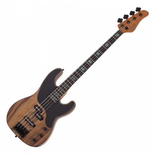 Schecter Bass - Model-T 4 Exotic Black Limba