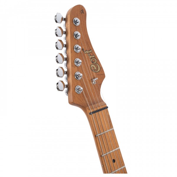 Cort G290 Fat II, Antique Violin Burst headstock