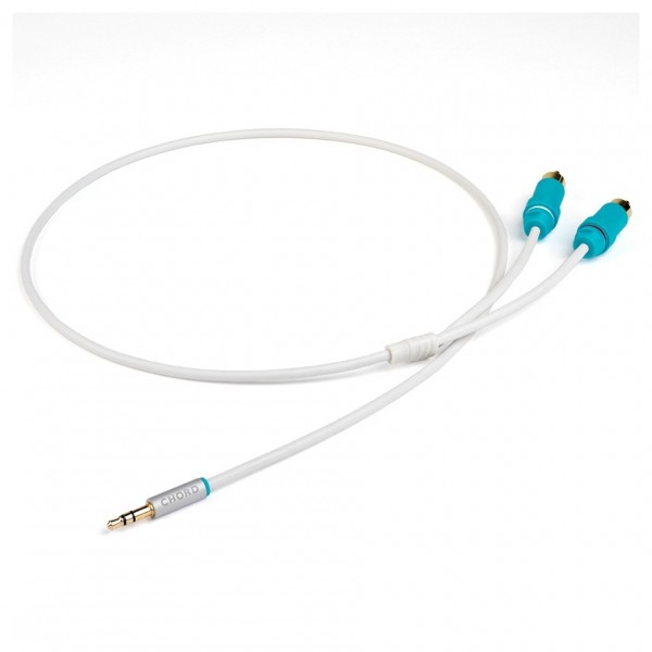 Chord C-Jack 3.5mm Jack to Stereo RCA Cable, 0.75m