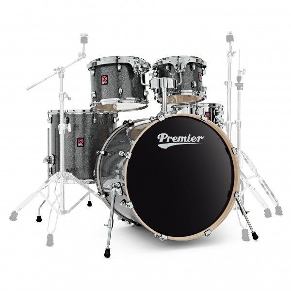 Premier APK 22” 5pc Shell Pack, Gunmetal Sparkle