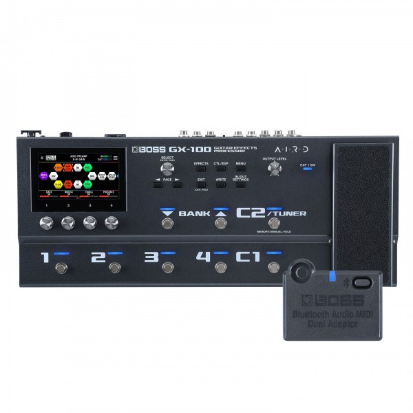 Boss GX-100 Effects Processor with BT-Dual Bluetooth Adaptor