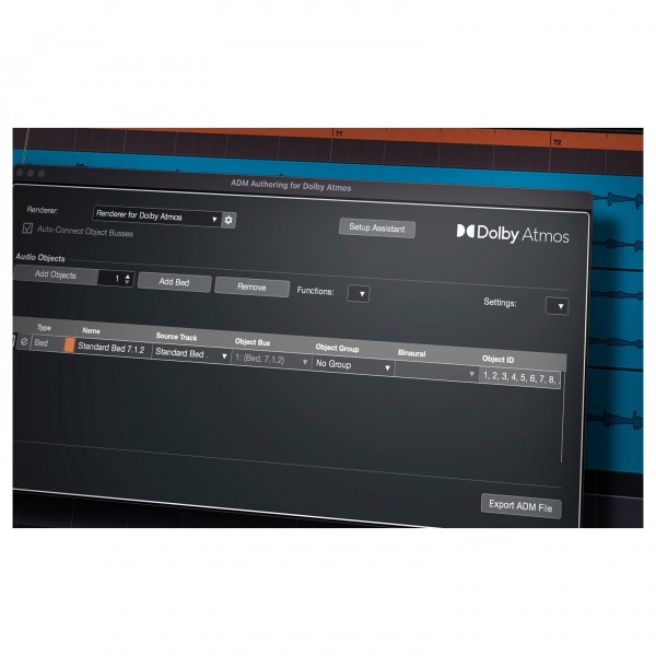 Cubase Pro 12 - Dolby Atmos