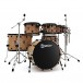 Premier Heritage 22'' 8pc Concert Tom Kit, Natural Satin