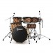 Premier Heritage 22'' 8pc Concert Tom Kit, Natural Satin