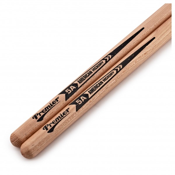 Premier 5A American Hickory Drumsticks