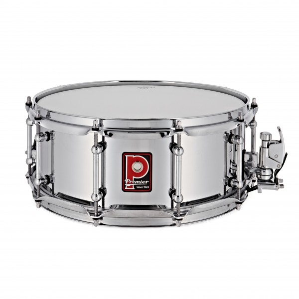 Premier Beatmaker 14” x 5.5” Steel Snare Drum, Chrome