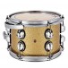 Premier Genista 10” x 7” Maple Rack Tom, Bright Gold Sparkle