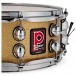 Premier Genista 14” x 5.5” Maple Snare Drum, Bright Gold Sparkle