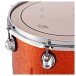 Premier Genista 14” x 14” Birch Floor Tom, Orange Sparkle