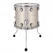 Premier Genista 14” x 14” Maple Floor Tom, Silver Sparkle