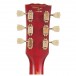 Vintage VS6 Icon, Distressed Cherry Red Headstock Back