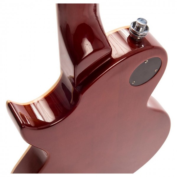 Vintage V100AFD Reissued, Amber  Back Closeup