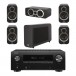 Denon AVR-X2700H AV Receiver with 3010i Black AV Speaker Package