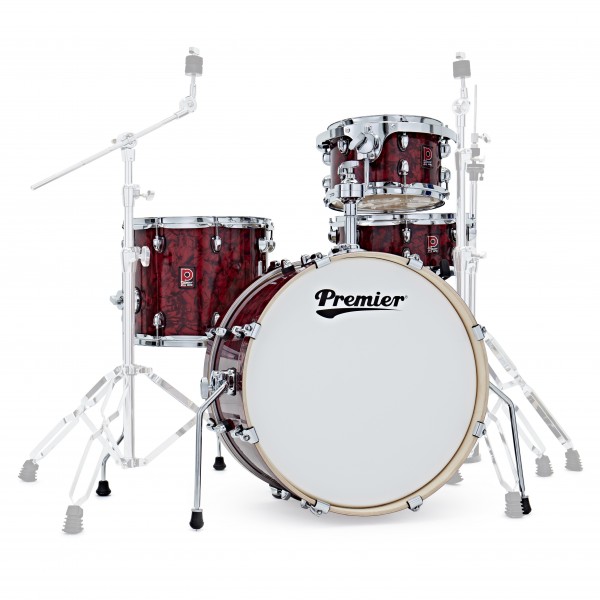 Premier Heritage 20" 4pc Club Ace Shell Pack, Burgundy Pearl