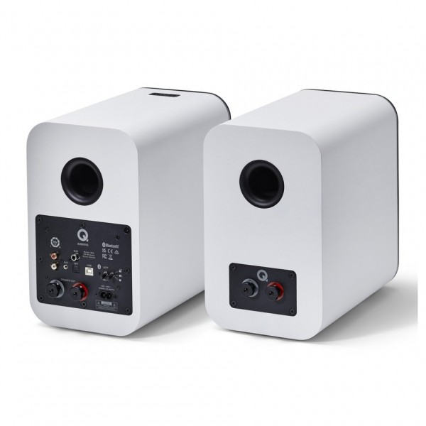 Q Acoustics M20 White HD Wireless Music System Rear