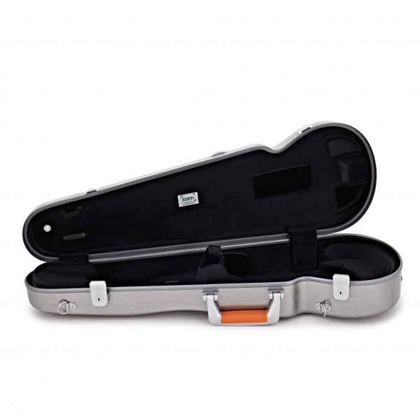 BAM DEF2002XL La Defense Hightech Contoured Violin Case, Aluminium