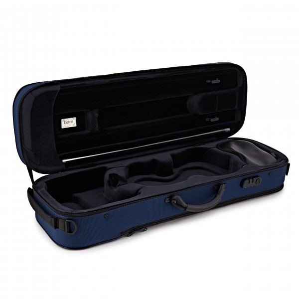 BAM SG5001S St. Germain Stylus Oblong Violin Case, Blue