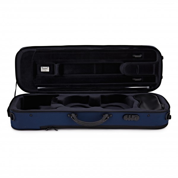 BAM SG5001S St. Germain Stylus Oblong Violin Case, Blue