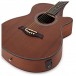 Deluxe Cutaway Electro Acoustic Guitar by Gear4music, Sapele Matte