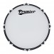 Premier Marching Parade 20” x 14” Bass Drum and Carrier, White