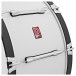 Premier Marching Parade 20” x 14” Bass Drum and Carrier, White